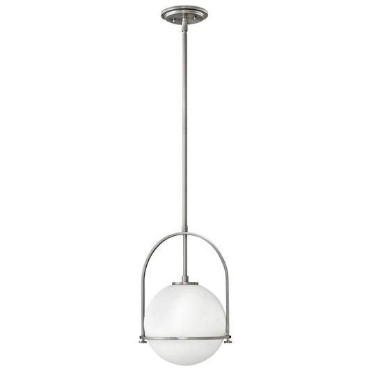 Somerset 1 Light Medium Pendant – Nickel