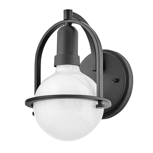 Somerset 1 Light Wall Light – Black