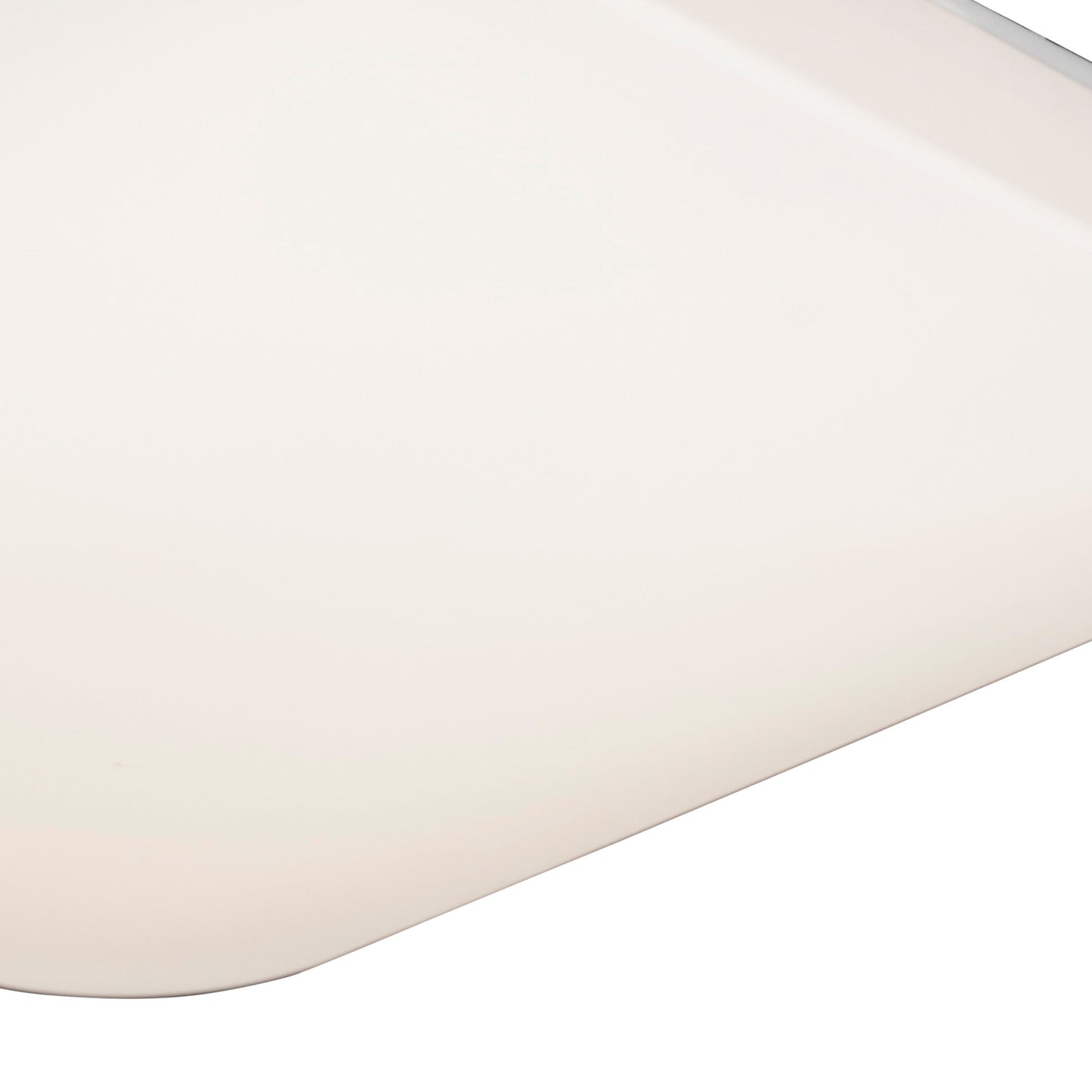 Quatro Flush Ceiling / Wall 18W Medium LED 3000K, 1800lm, White Acrylic, 3yrs Warranty by Mantra