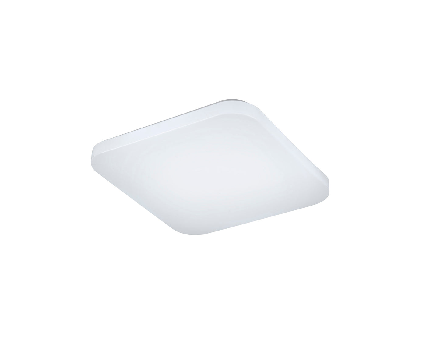 Quatro II Flush Fitting Square 30cm, 30W LED,5000K, 2000lm, White, 3yrs Warranty by Mantra