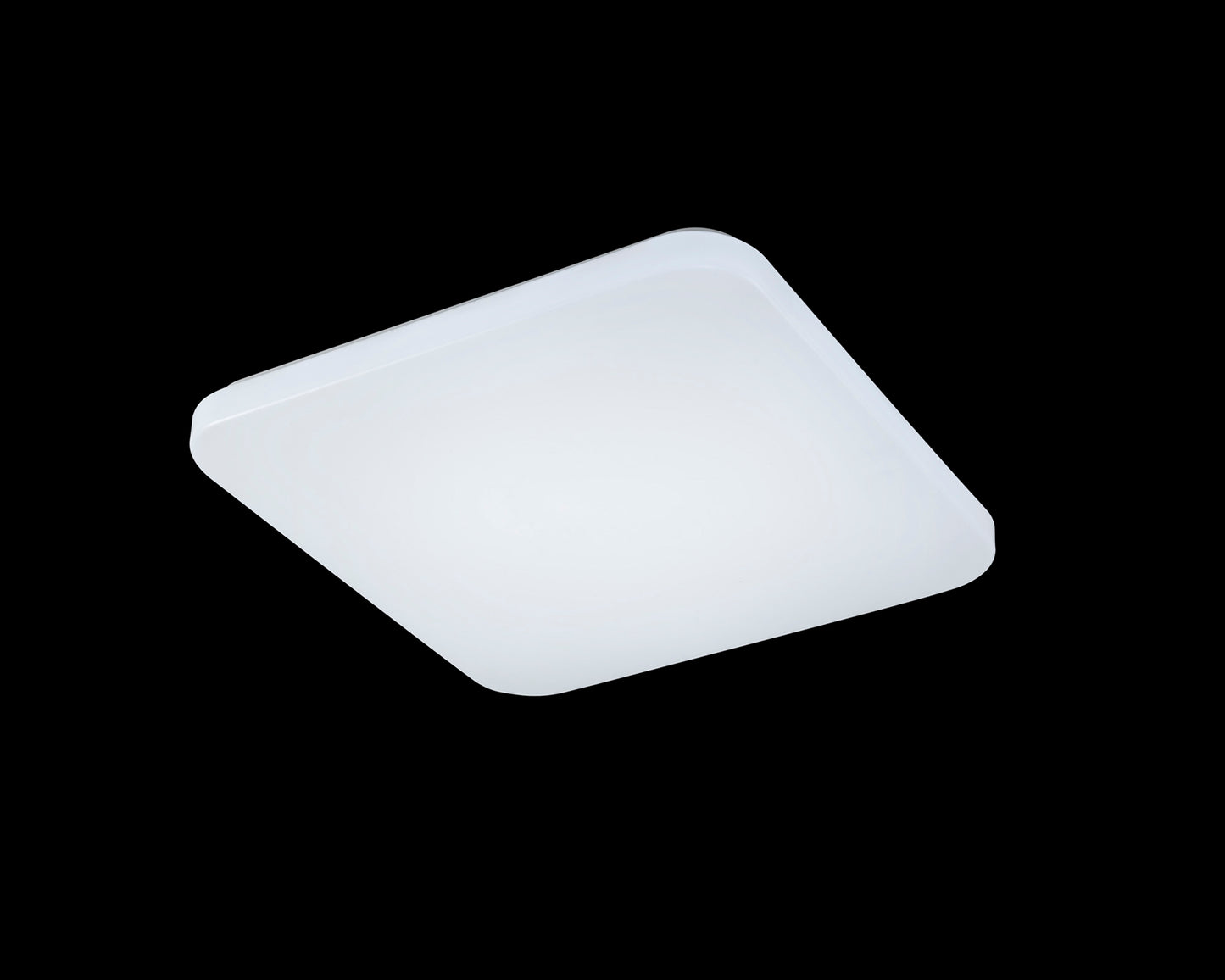 Quatro II Flush Fitting Square 40cm, 45W LED, 5000K, 3000lm, White, 3yrs Warranty by Mantra