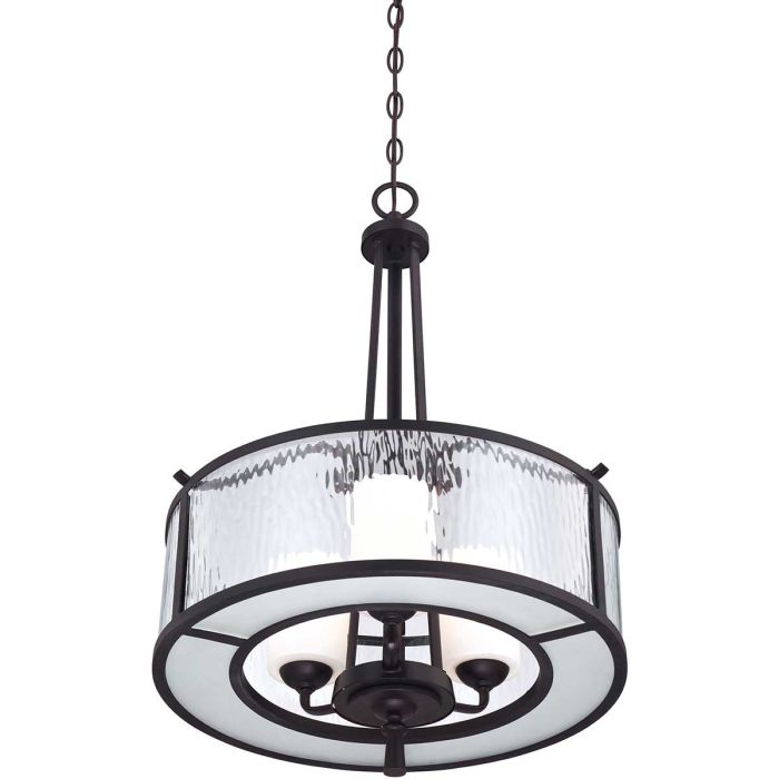 Adonis 3 Light Pendant - Dark Cherry
