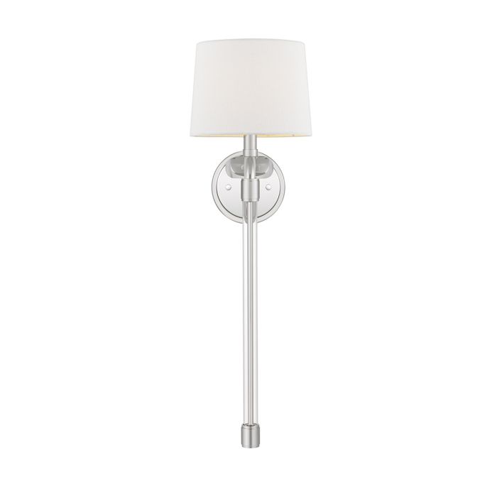 Barbour 1 Light Wall Light - Polished Nickel