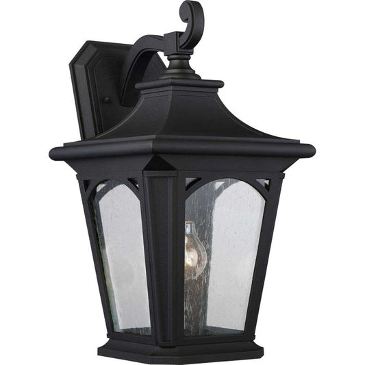 Bedford 1 Light Large Wall Lantern - Mystic Black