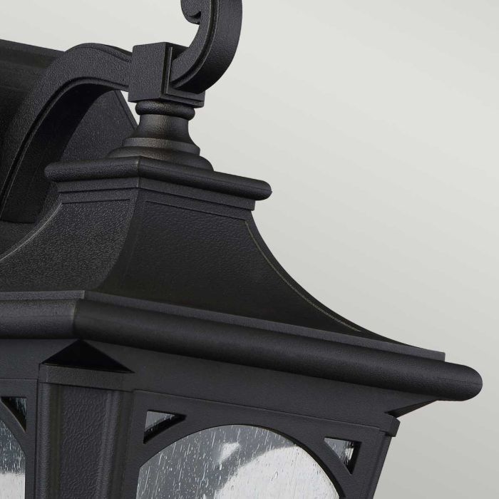 Bedford 1 Light Medium Wall Lantern - Mystic Black