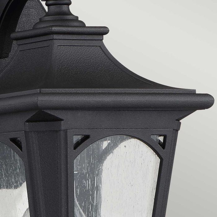 Bedford 1 Light Small Wall Lantern - Mystic Black