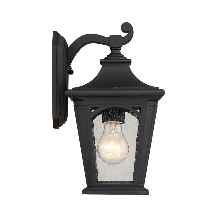 Bedford 1 Light Small Wall Lantern - Mystic Black