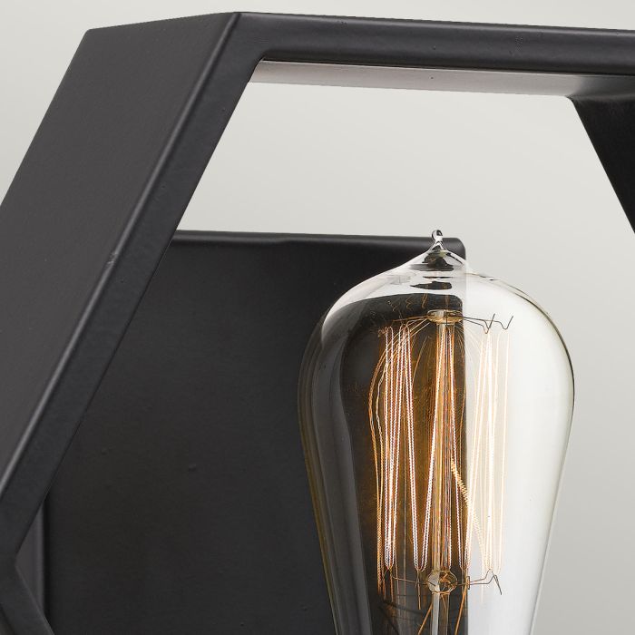 Bismarck 1 Light Wall Light - Earth Black