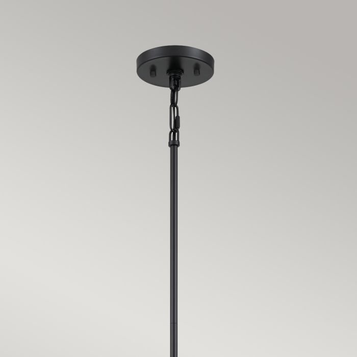 Bismarck 5 Light Chandelier - Earth Black