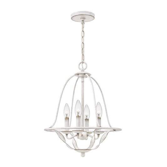 Bradbury 4 Light Pendant – Antique White