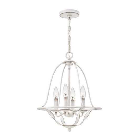 Bradbury 4 Light Pendant - Antique White