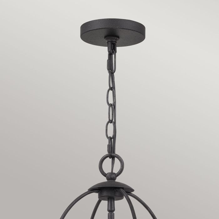 Bradbury 4 Light Pendant - Grey Ash