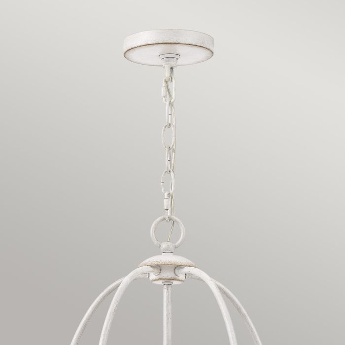 Bradbury 5 Light Chandelier - Antique White