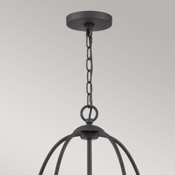 Bradbury 5 Light Chandelier - Grey Ash