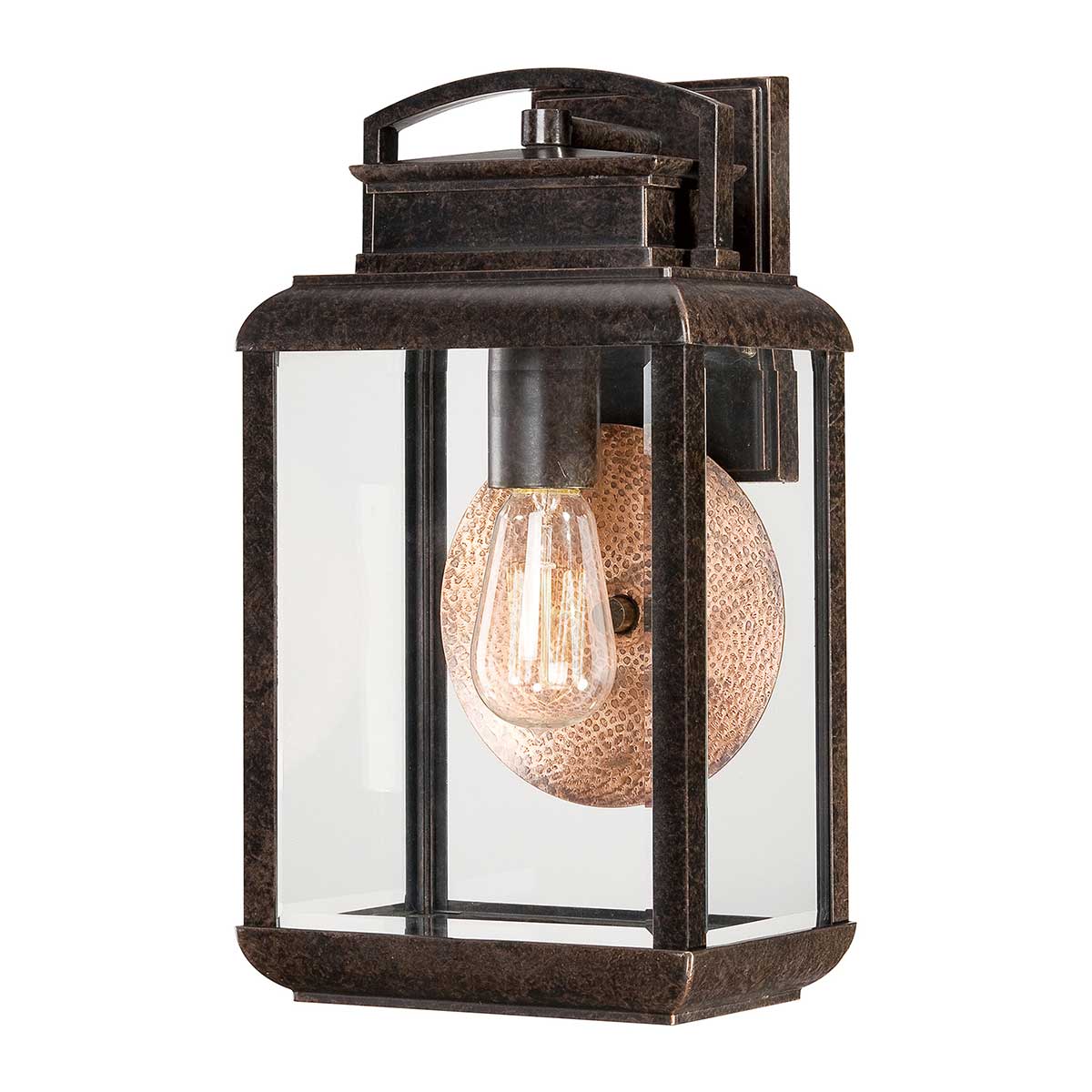 Byron 1 Light Small Wall Lantern – Bronze