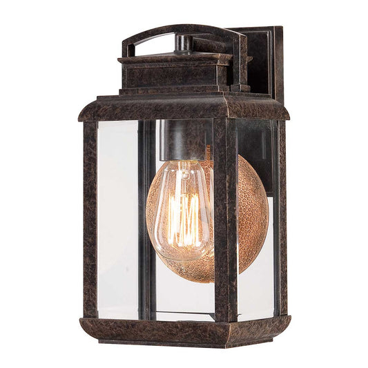 Byron 1 Light Small Wall Lantern – Bronze