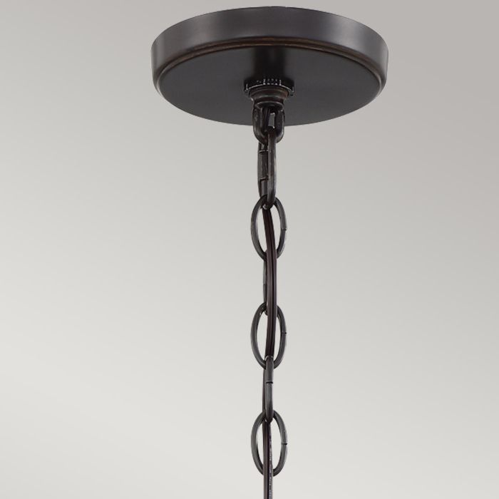 Casablanca 3 lt Pendant - Palladian Bronze