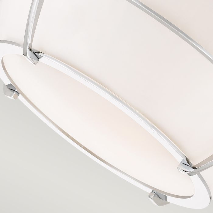 Chance 2 Light Flush - Polished Chrome