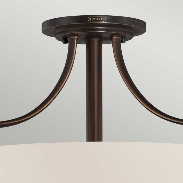 Chantilly 3 Light Semi-Flush Light - Palladian Bronze