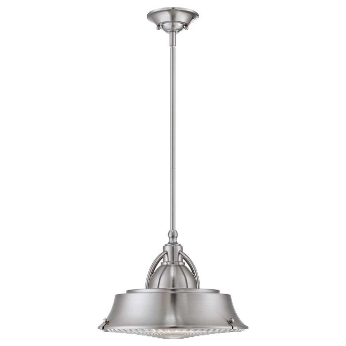 Cody 2 Light Pendant in Brushed Nickel - Brushed Nickel