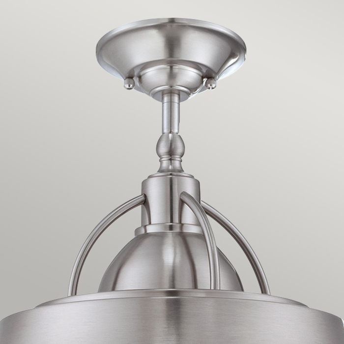 Cody 2 Light Pendant in Brushed Nickel - Brushed Nickel