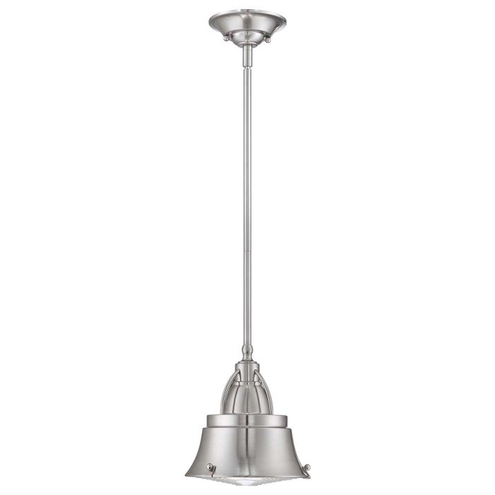 Cody 1 Light Mini Pendant in Brushed Nickel - Brushed Nickel