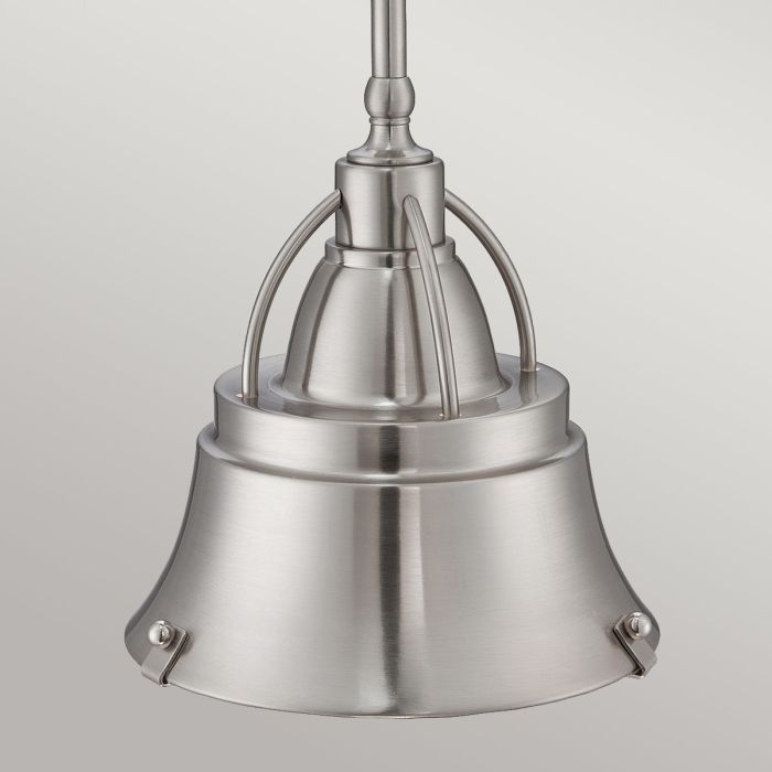 Cody 1 Light Mini Pendant in Brushed Nickel - Brushed Nickel
