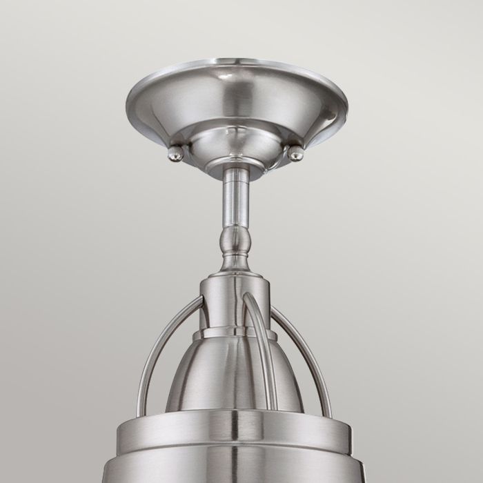 Cody 1 Light Mini Pendant in Brushed Nickel - Brushed Nickel