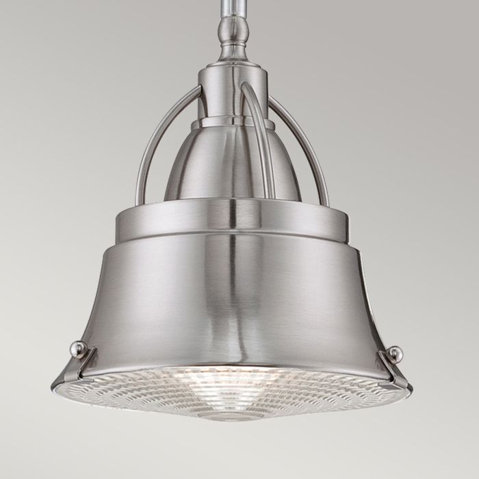 Cody 1 Light Mini Pendant in Brushed Nickel - Brushed Nickel