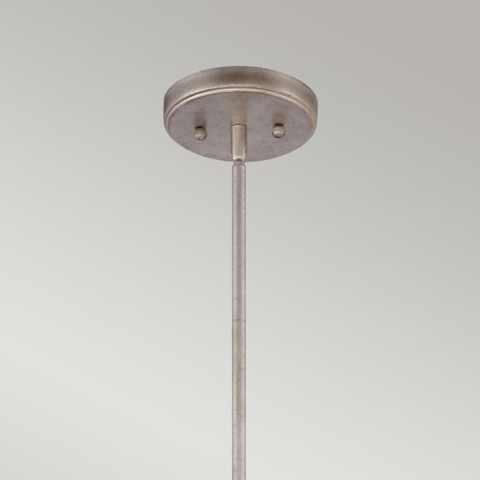 Confetti 1 Light Mini Pendant - Old Silver