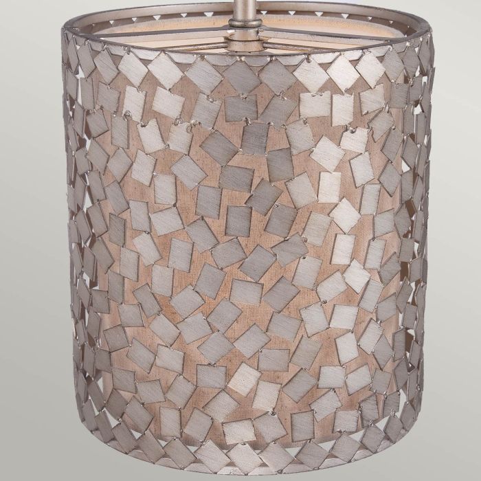 Confetti 1 Light Mini Pendant - Old Silver