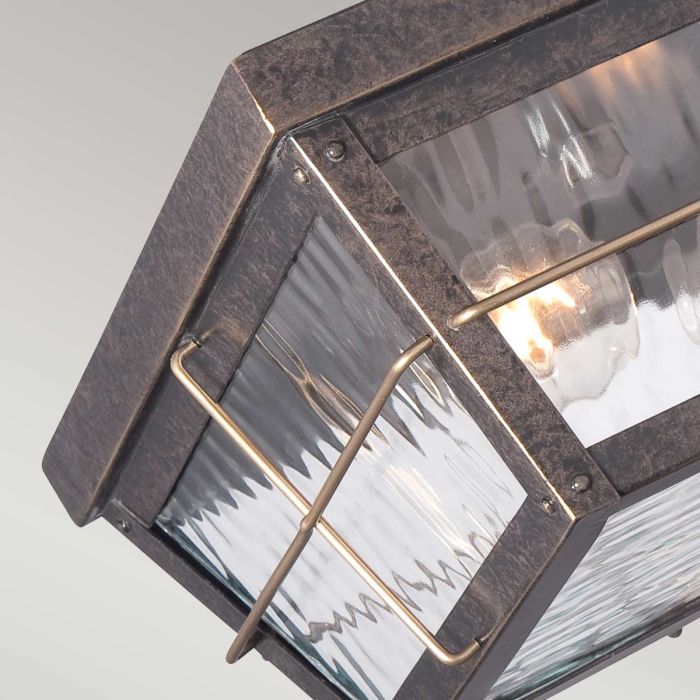 Cortland 2 Light Outdoor Flush - Imperial Bronze