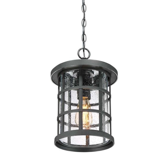 Crusade 1 Light Chain Lantern - Earth Black
