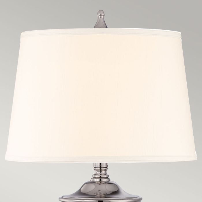 Dennison 1 Light Table Lamp - Polished Nickel