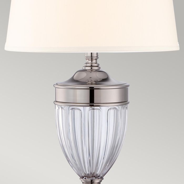 Dennison 1 Light Table Lamp - Polished Nickel