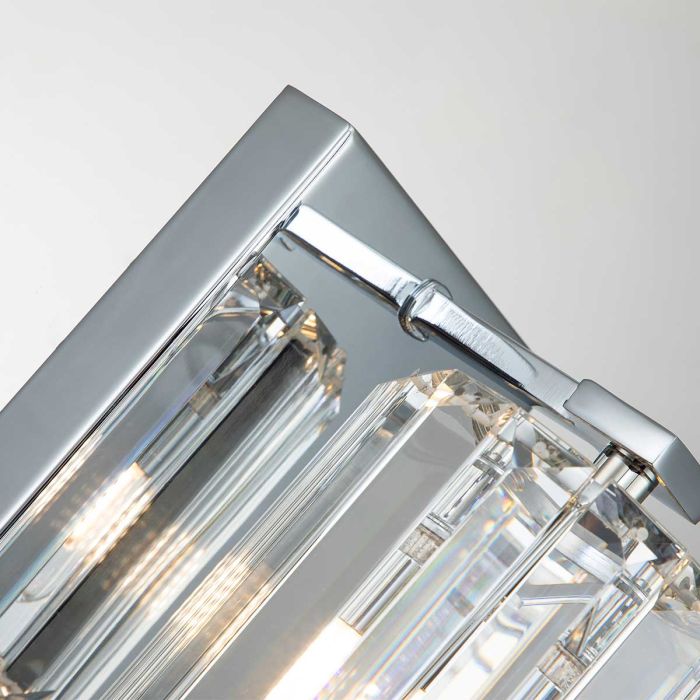 Divine 1 Light Wall Light - Polished Chrome
