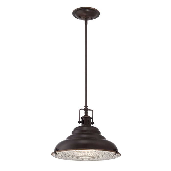 East Vale 1 Light Large Pendant - Palladian Bronze