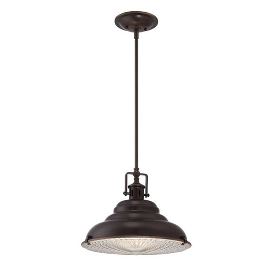 East Vale 1 Light Large Pendant - Palladian Bronze
