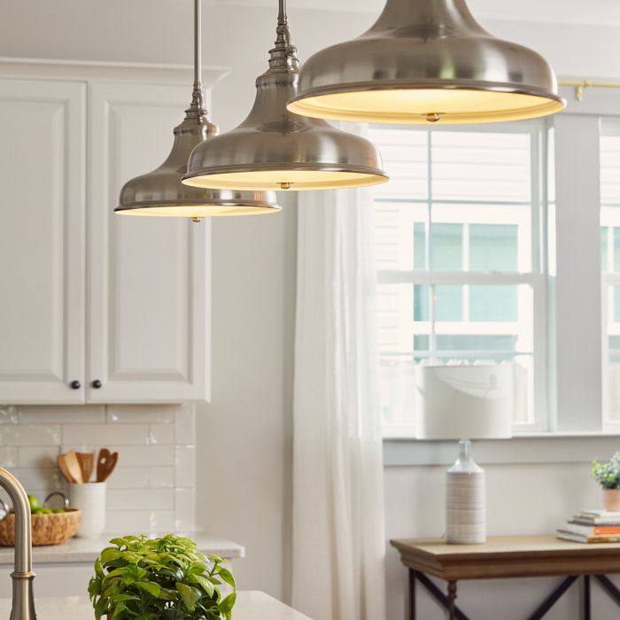 Emery 1 Light Medium Pendant - Imperial Silver