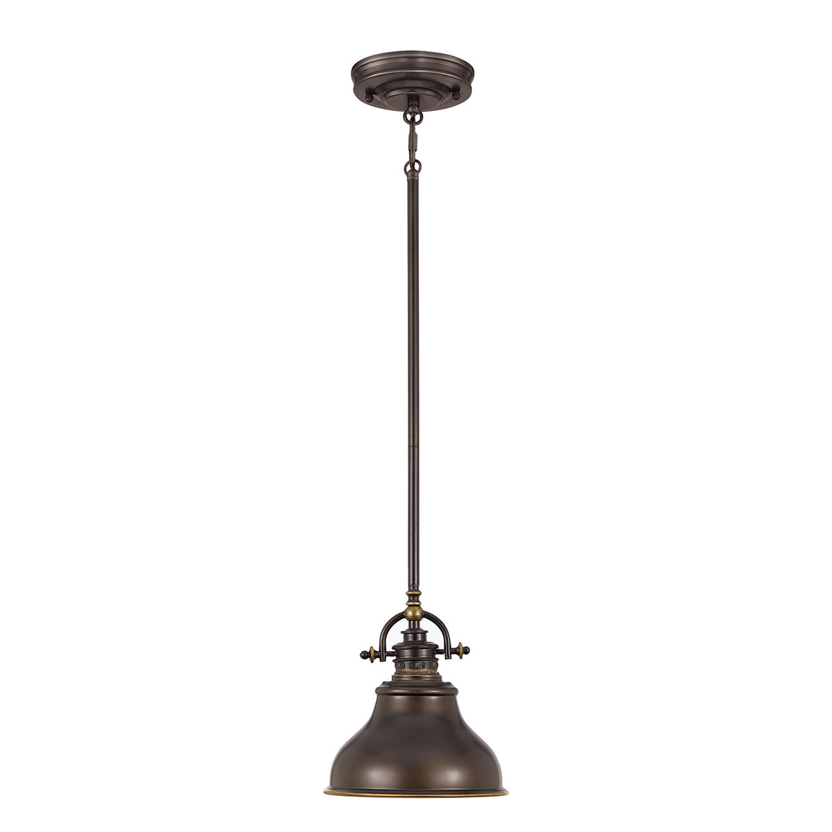 Emery 1 Light Mini Pendant – Palladian Bronze