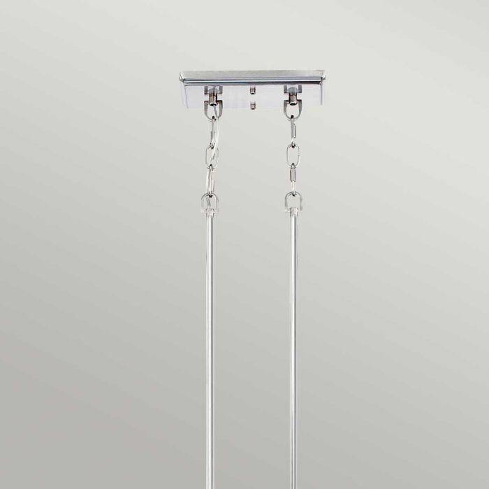 Emery 3 Light Island Light - Imperial Silver