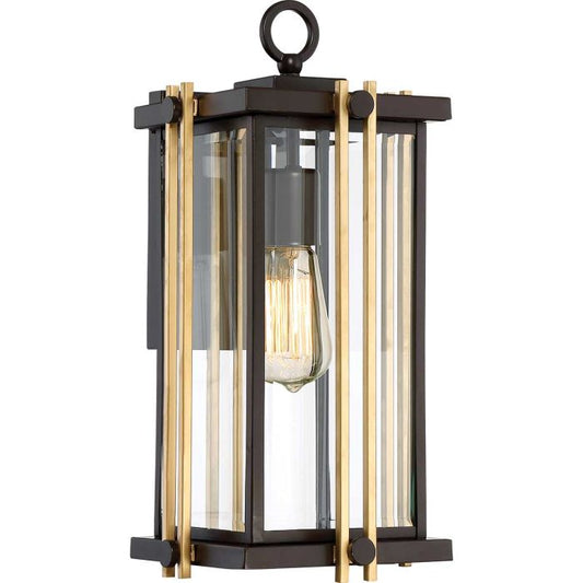 Goldenrod 1 Light Medium Wall Lantern - Western Bronze