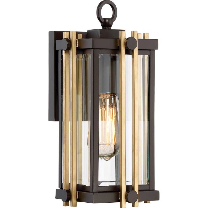 Goldenrod 1 Light Small Wall Lantern - Western Bronze