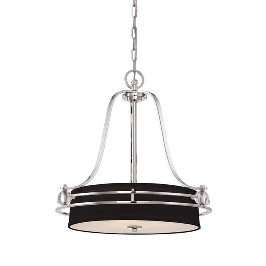 Gotham 4 Light Pendant - Imperial Silver