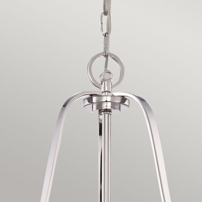 Gotham 4 Light Pendant - Imperial Silver