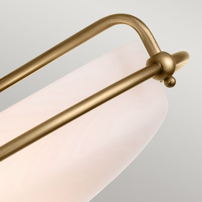 Griffin 3 Light Flush - Weathered Brass