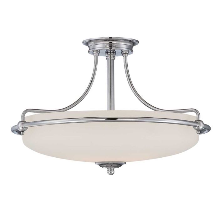 Griffin 4 Light Semi-Flush - Polished Chrome