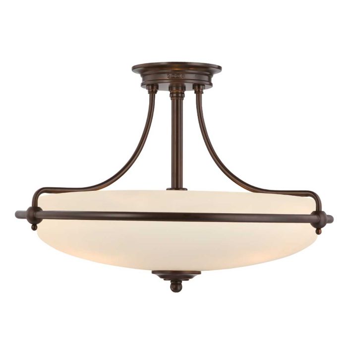Griffin 4 Light Semi-Flush - Palladian Bronze