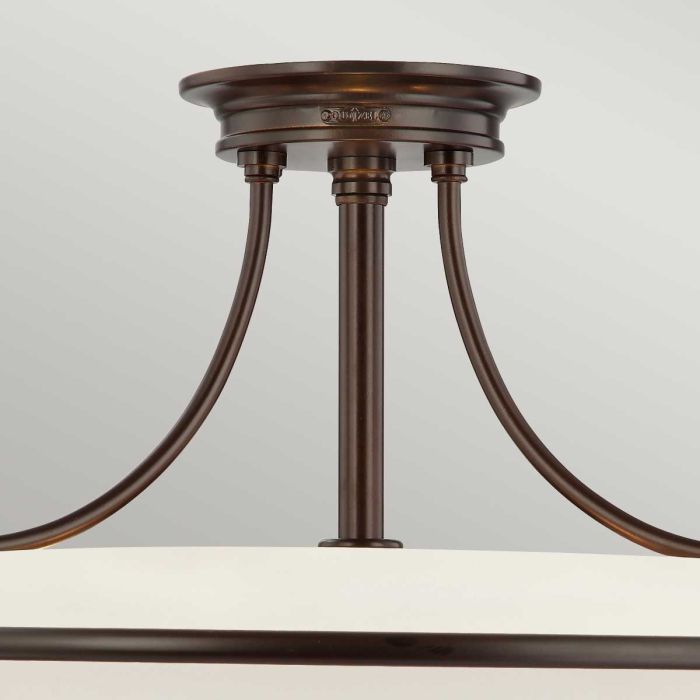 Griffin 4 Light Semi-Flush - Palladian Bronze