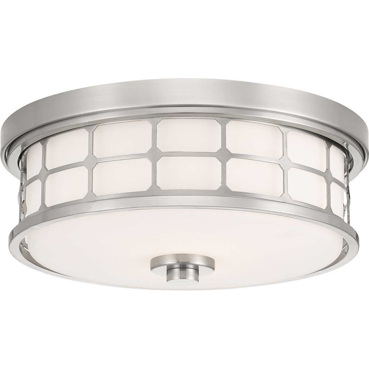 Guardian 2 Light Flush Mount – Nickel